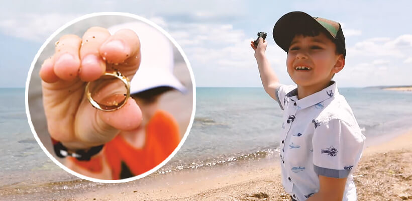 The most fun way to introduce kids to metal detecting
