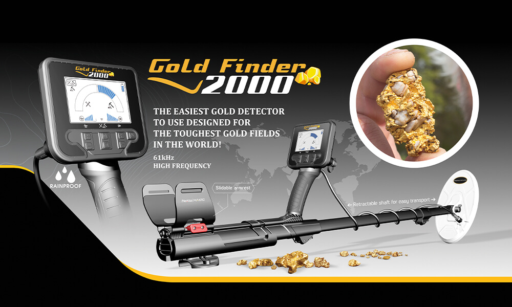 THE EASIEST GOLD DETECTOR TO USE FOR THE TOUGHEST GOLD FIELDS IN THE WORLD!